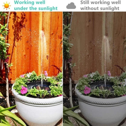 AquaSeren™ — Transform Your Garden Into a Peaceful, Splash-Free Solar Oasis