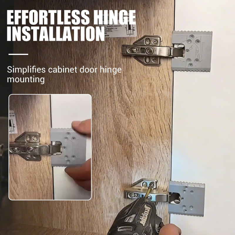 MagnaFit™ Precision Hinge Jig — Snap Perfect Cabinet Doors and Ditch Frustration Forever