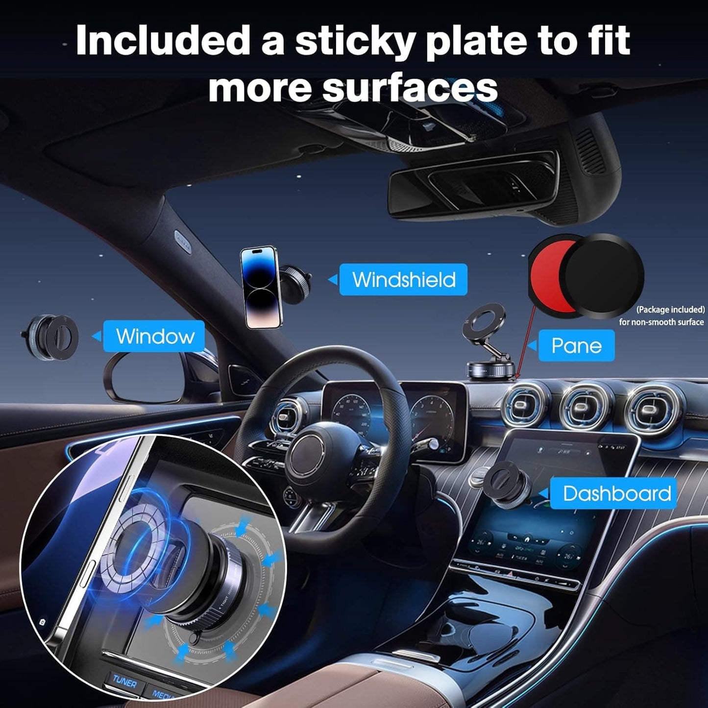 TitanGrip™ — Lock Your Phone Steady and Drive with Total Confidence