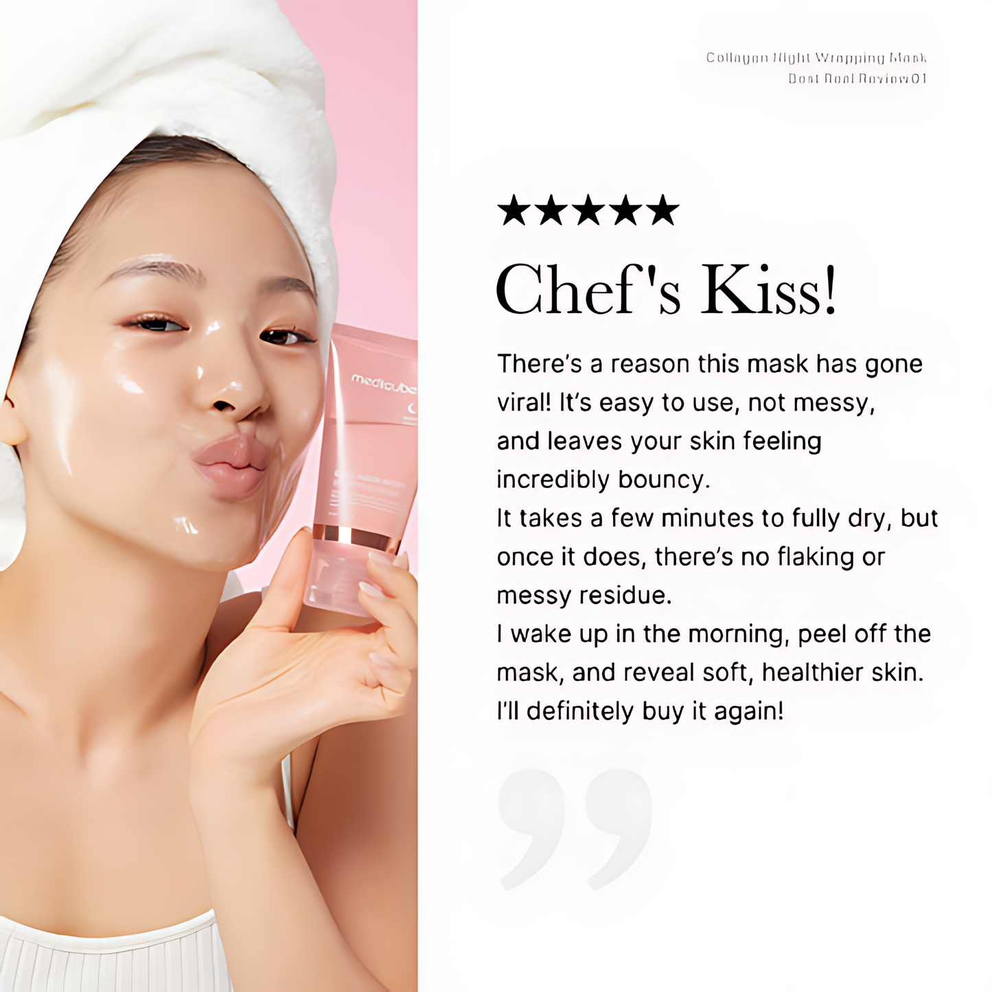 Aquasurge™ Collagen Rush Night Wrap — Wake Up to Firmer, Radiant Skin You Can Feel