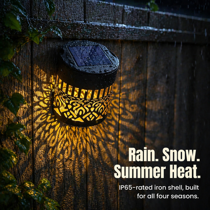 LunaAura™ — Turn Your Nights into Mesmerizing Solar-Charged Mandala Wonders