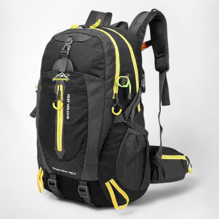 Hiking Backpack Waterproof 40L Padded Back & Adjustable Straps