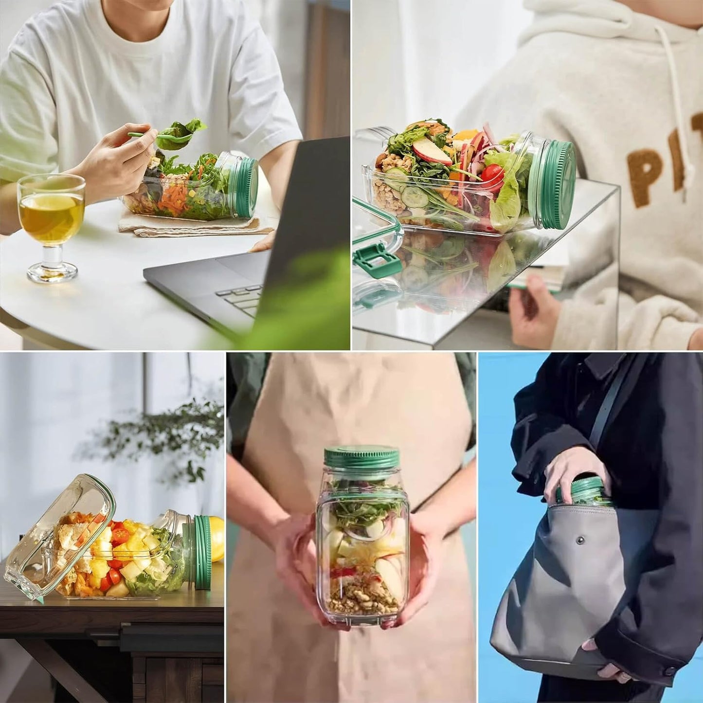 FreshForge™ Meal Pod — Feast on Crunchy, Splash-Free Freshness Wherever Life Takes You