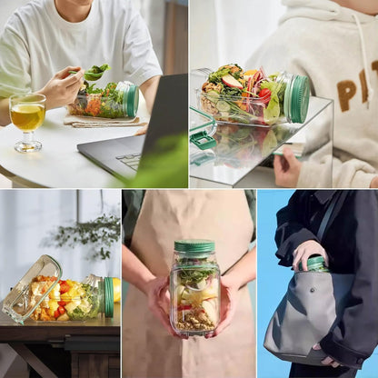 FreshForge™ Meal Pod — Feast on Crunchy, Splash-Free Freshness Wherever Life Takes You