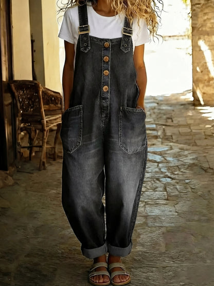 VivaLuxe™ Jumpsuit — Feel Unstoppable in Featherlight Denim That Moves with You