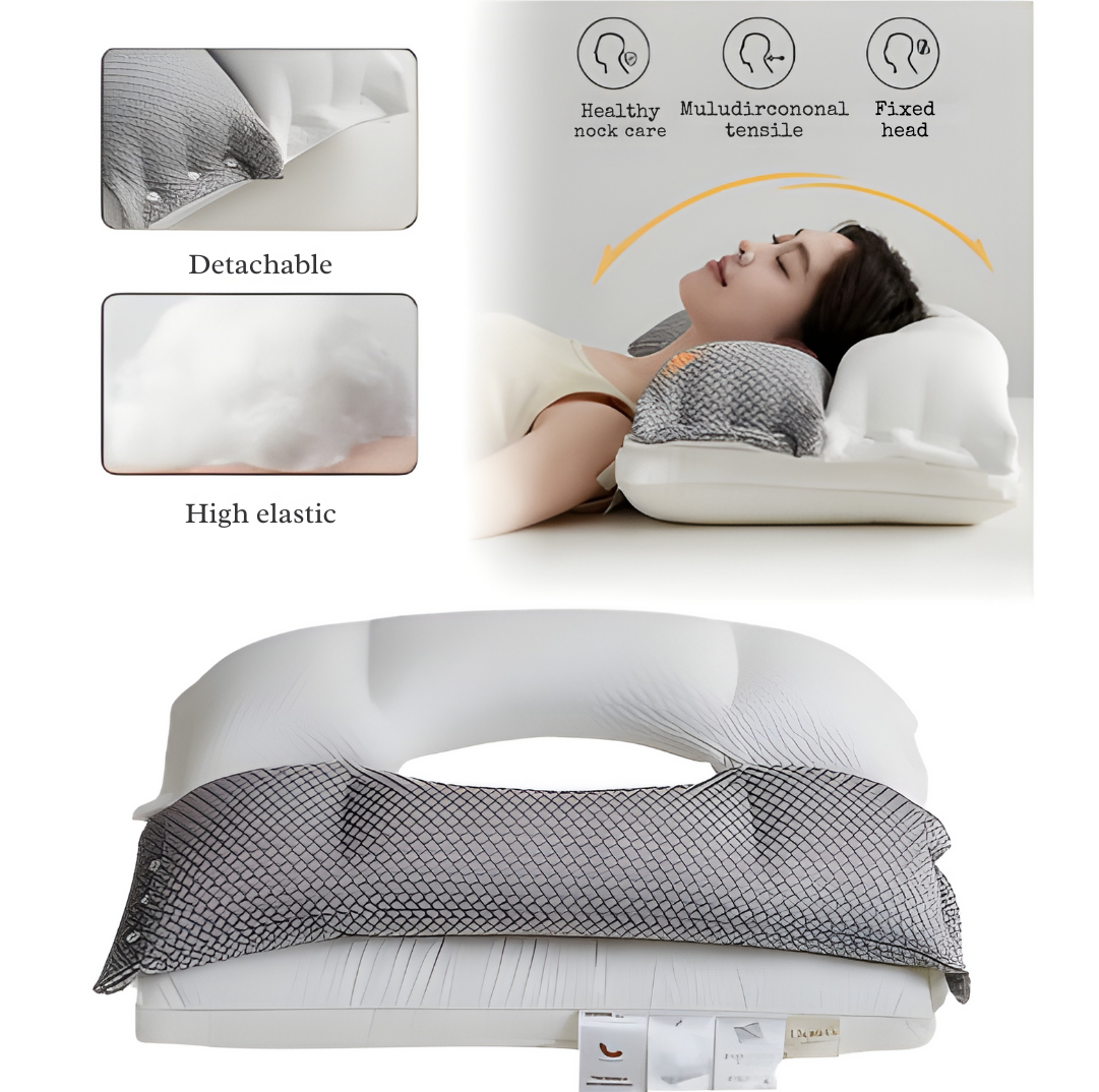 NuSpin™ 3-in-1 Pillow — Wake Pain-Free and Power Up Every Morning