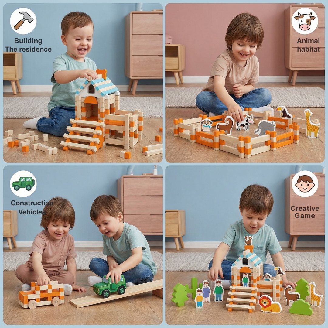 LuminoBlocks™ — Ignite Creativity and Focus with Safe, Natural Play That Grows Brilliant Minds