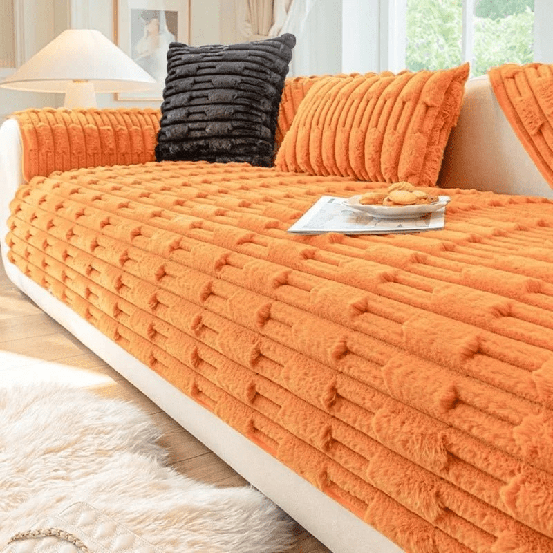 VelouraLux™ — Wrap Your Sofa in Unmatched Warmth and Silky Cozy Comfort
