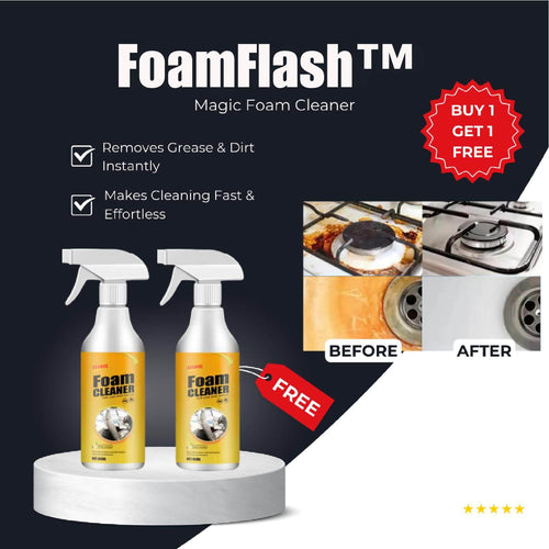 SparkFoam™ — Instantly Vaporize Grease for Effortless, Jaw-Dropping Shine