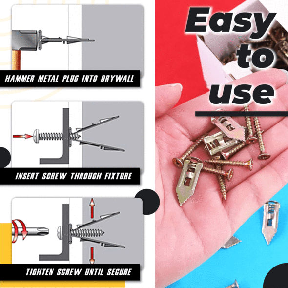 TitanHold™ — Secure Heavy Loads Instantly Without Drills or Wall Damage