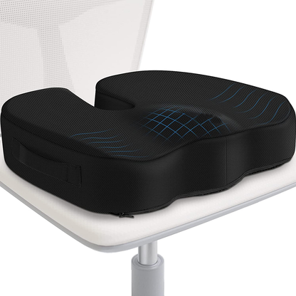 ErgoEase™ Contour Cushion — Finally Banish Sitting Pain and Feel Energized All Day Long