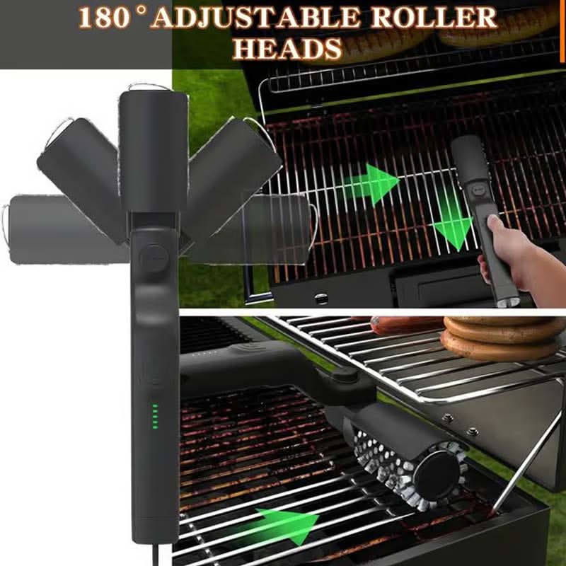 FlameSweep™ — Effortless Grill Cleaning That Ends Wrist Pain and Scratches