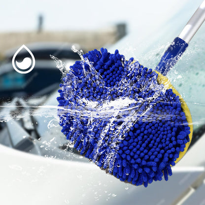 GlideCraft™ Extendable Mop — Effortless Reach for a Flawless, Pain-Free Shine Every Time