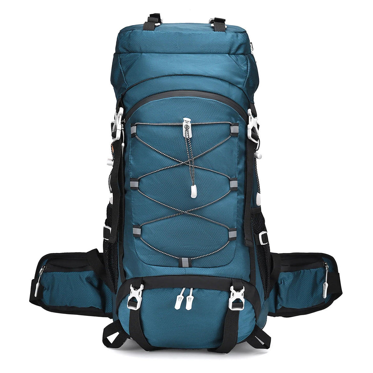Hiking Backpack Water-Resistant Ergonomic Padded Straps 36-55L Capacity