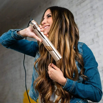 VelareVibe™ 2-in-1 Styler — Unlock Radiant, Damage-Free Hair Instantly