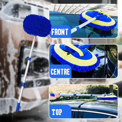 GlideCraft™ Extendable Mop — Effortless Reach for a Flawless, Pain-Free Shine Every Time