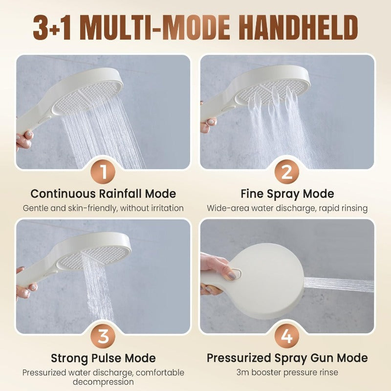 SurgeFlow™ — Transform Weak Water into a Power-Packed, Spa-Quality Shower Every Day