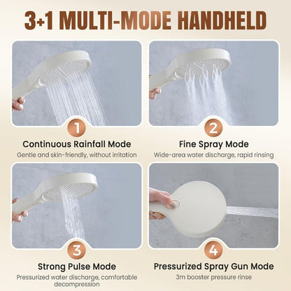 SurgeFlow™ — Transform Weak Water into a Power-Packed, Spa-Quality Shower Every Day