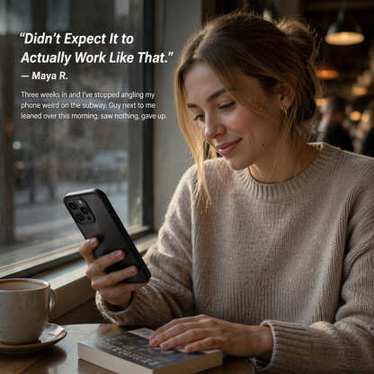 StealthGuard™ Privacy Armor — Stop Screen Spies and Protect Both Sides Instantly