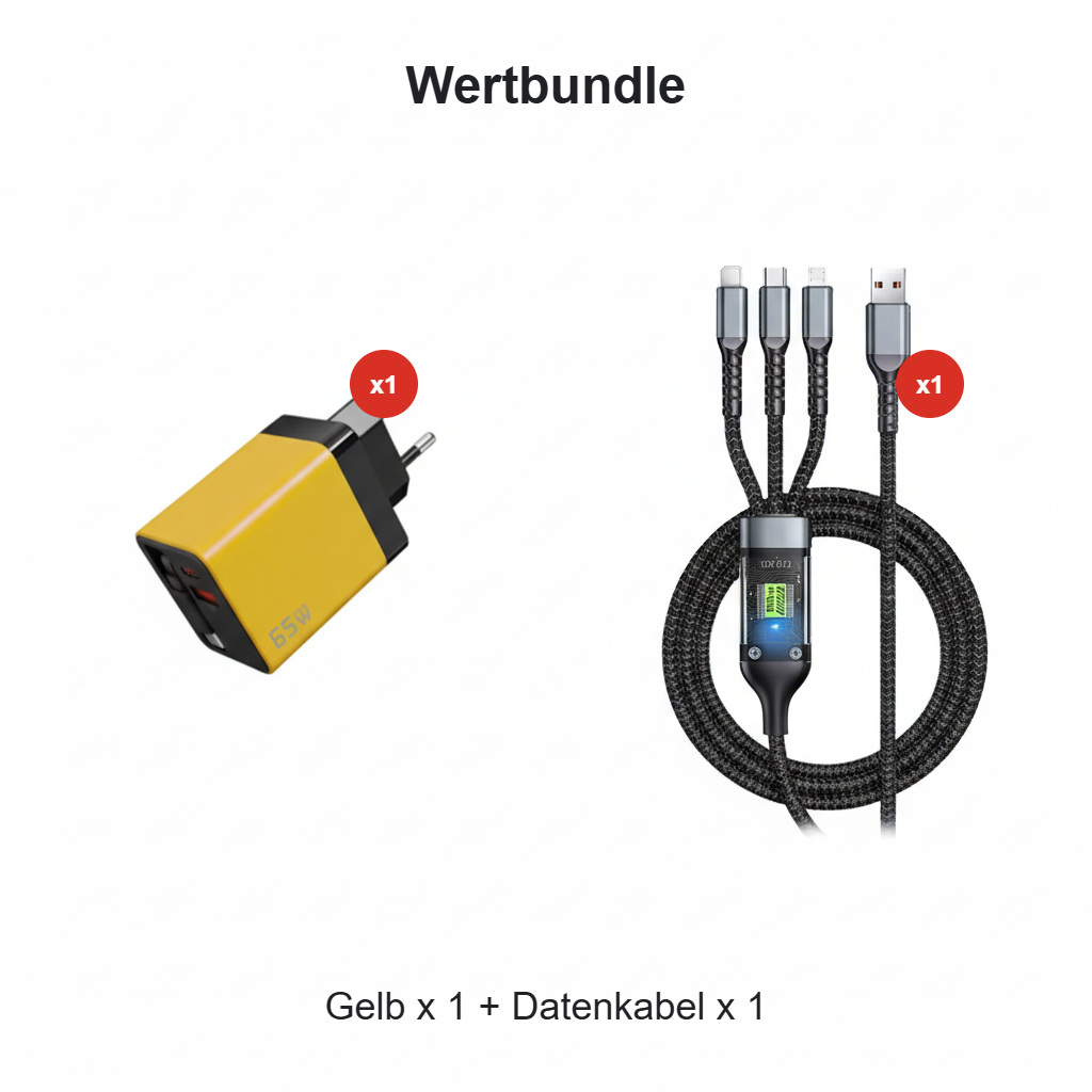 PowerFlow™ 80W Retractable Charger — Lightning-Fast Power That Declutters Your Life Instantly
