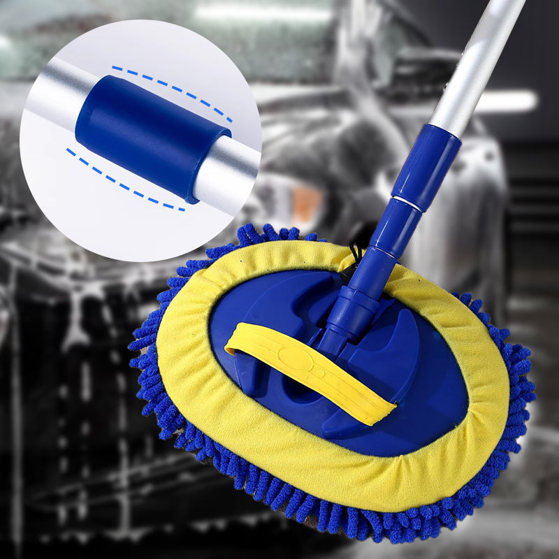 GlideCraft™ Extendable Mop — Effortless Reach for a Flawless, Pain-Free Shine Every Time