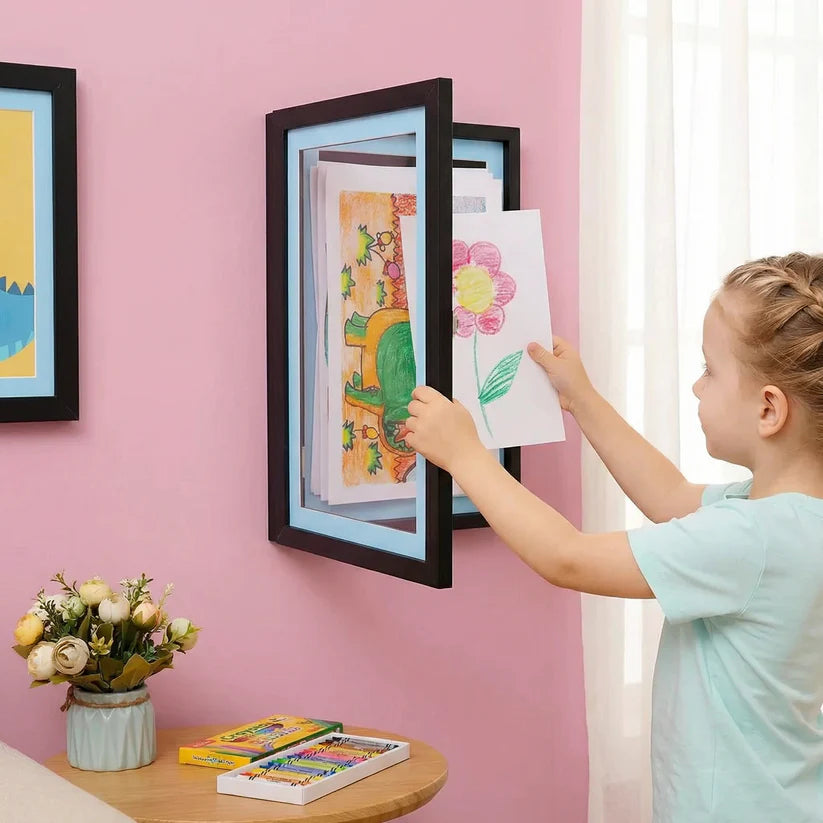 MasterpieceVault™ — Turn Every Scribble into a Proud, Clutter-Free Gallery of Joy