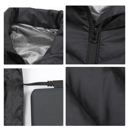BlazeCore™ Heated Vest — Unleash All-Day Warmth and Energy Against Winter’s Chill