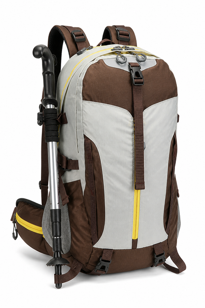 Hiking Backpack 40L Padded Straps & Breathable Back Panel
