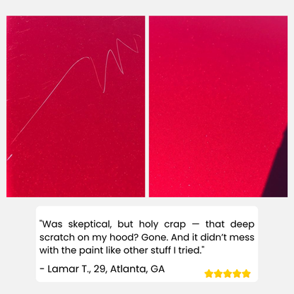 GleamRush™ — Erase Scratches Instantly and Drive Proud with Mirror Shine