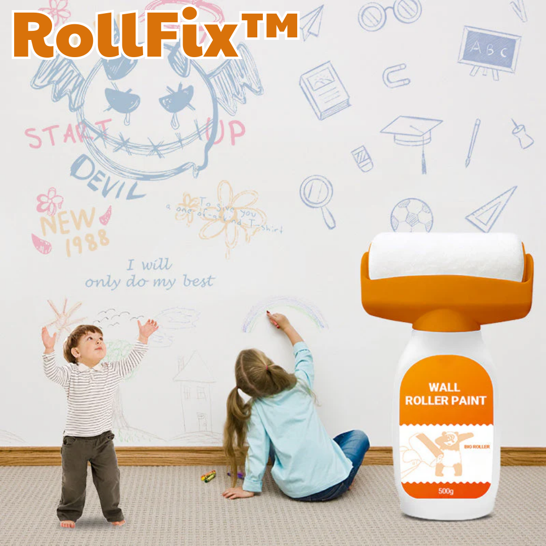 RenewRoll™ — Effortless Wall Magic for Flawless, Fresh Spaces Instantly