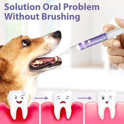 PurePaw™ Oral Rescue Gel — End Your Pet’s Pain and Bad Breath for Happy, Fresh Kisses Every Day