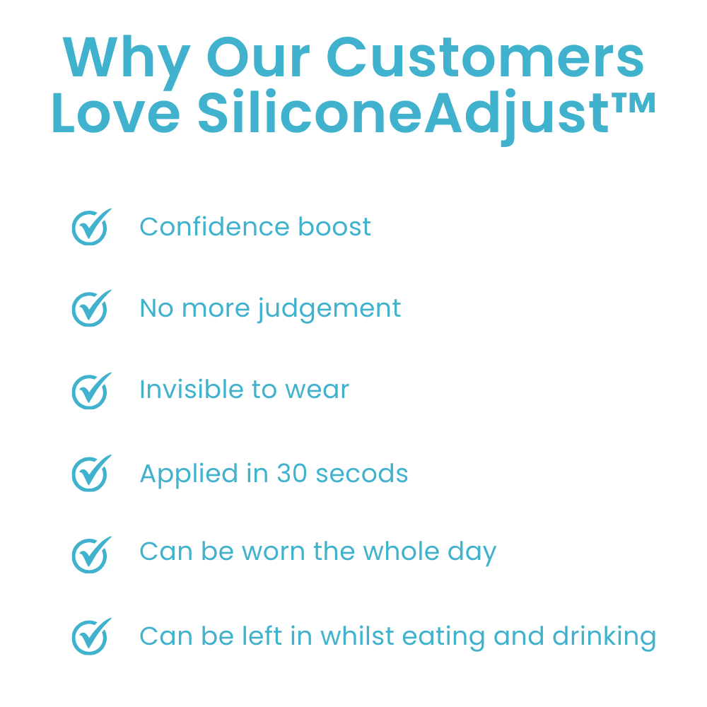 SilicoSoft™ Denture Cushions — Experience All-Day Comfort That Lets You Smile, Speak, and Enjoy Life Pain-Free