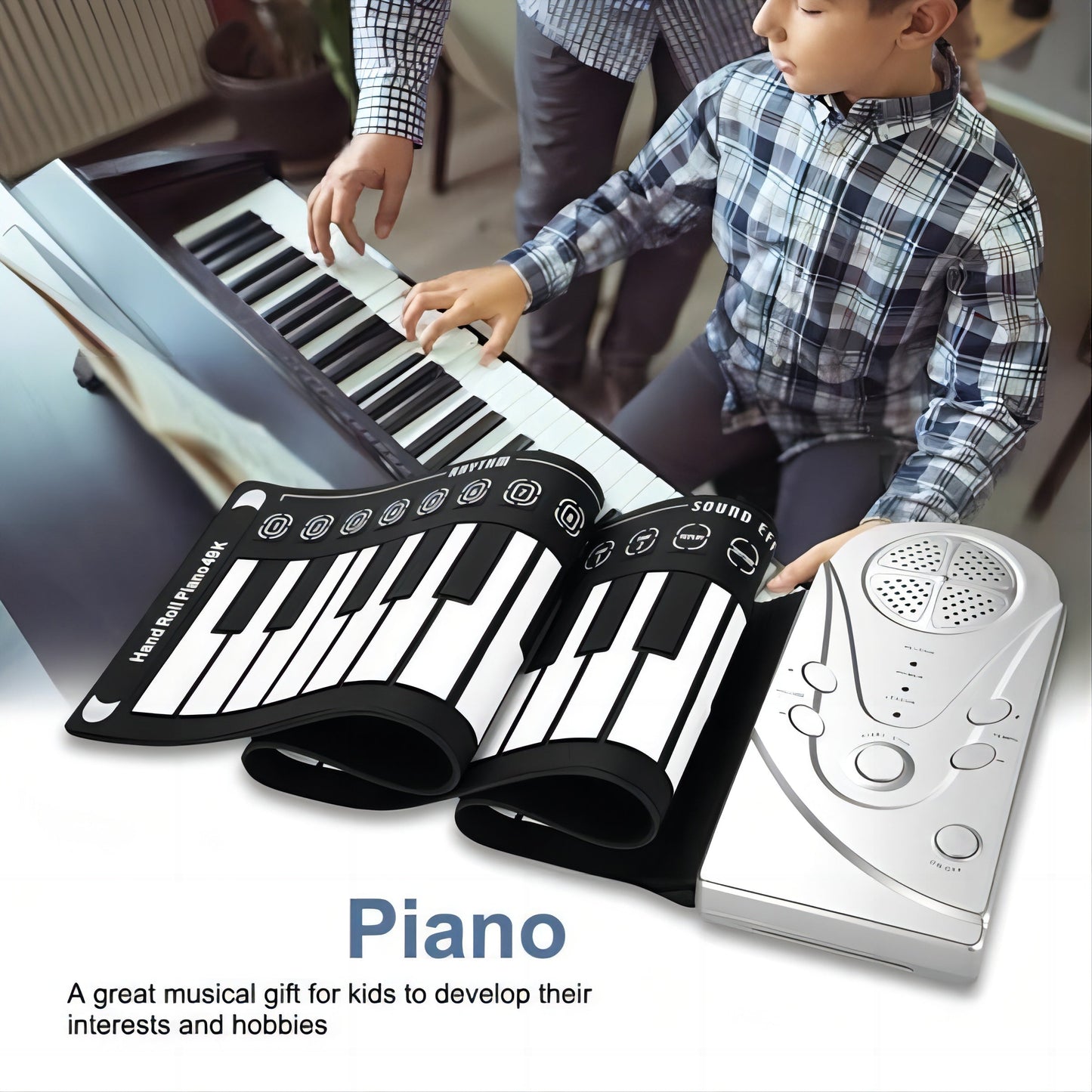 PulsePlay™ Portable Piano — Unleash Your Music Anywhere with True Freedom and Pro-Level Sound