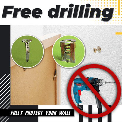 TitanHold™ — Secure Heavy Loads Instantly Without Drills or Wall Damage