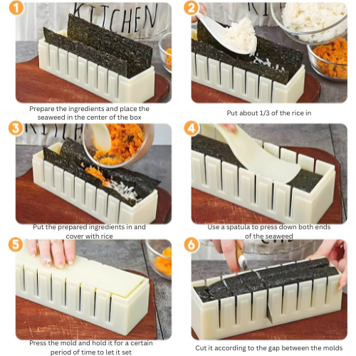 Sushique™ — Craft Perfect Sushi Rolls Effortlessly and Impress Every Time