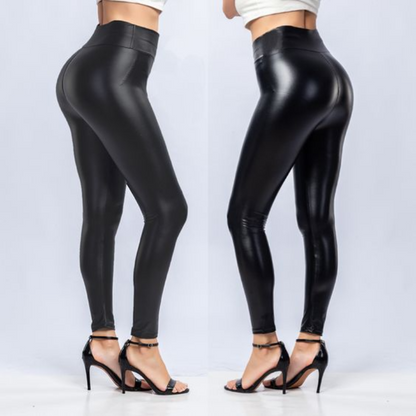 VeroLuxe™ Glow Leggings — Sculpt Your Curves and Shine with Unstoppable Confidence