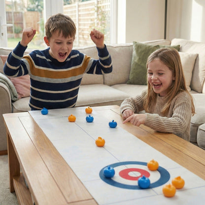 GlideAce™ Mini Curling Set — Ignite Family Rivalries with Every Slide and Laugh