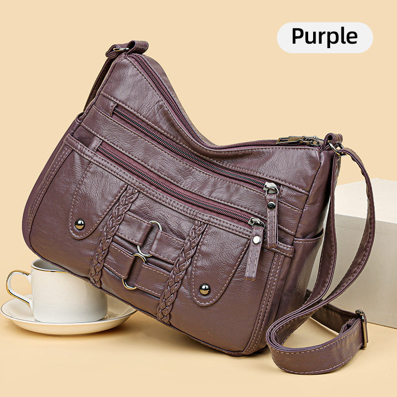 VivaraLuxe™ Soft PU Leather Bag — Unlock Effortless Style and Perfect Order Every Day