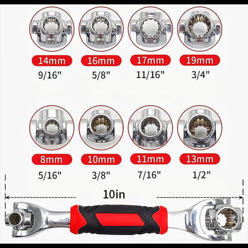 VoltCraft™ 48-IN-1 Multi-Wrench — Master Every Bolt with Effortless Precision and Total Control