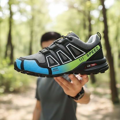 StrideQ™ — Conquer Every Step with Unbreakable Grip and Cloud-Like Comfort