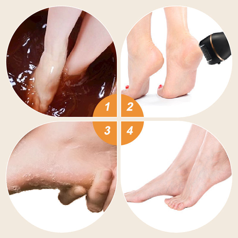 LuxiSmooth™ — Step Confidently with Salon-Soft Feet That Shine Every Day