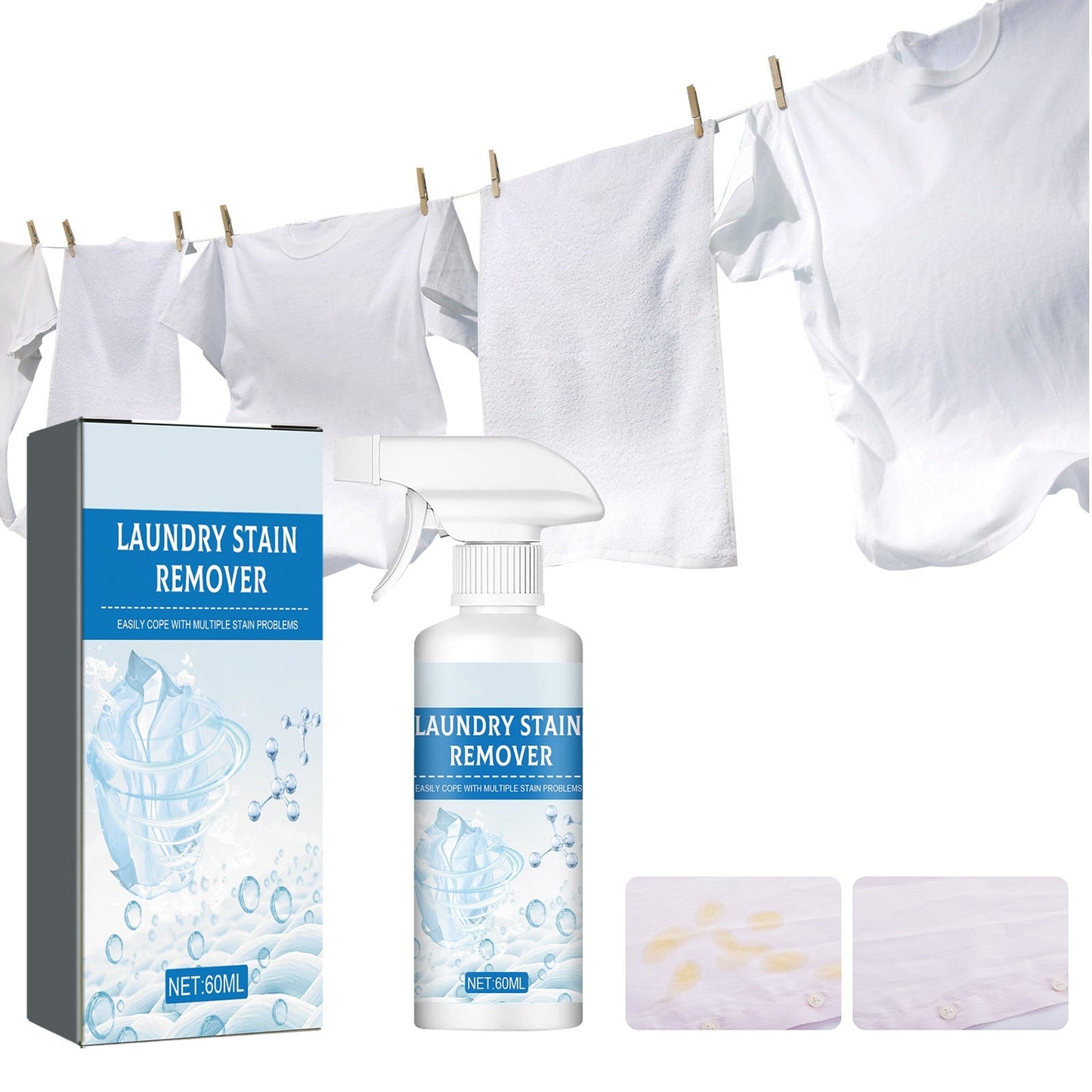 PureClear™ — Effortless Stain Erasing for Clothes That Look Brand New