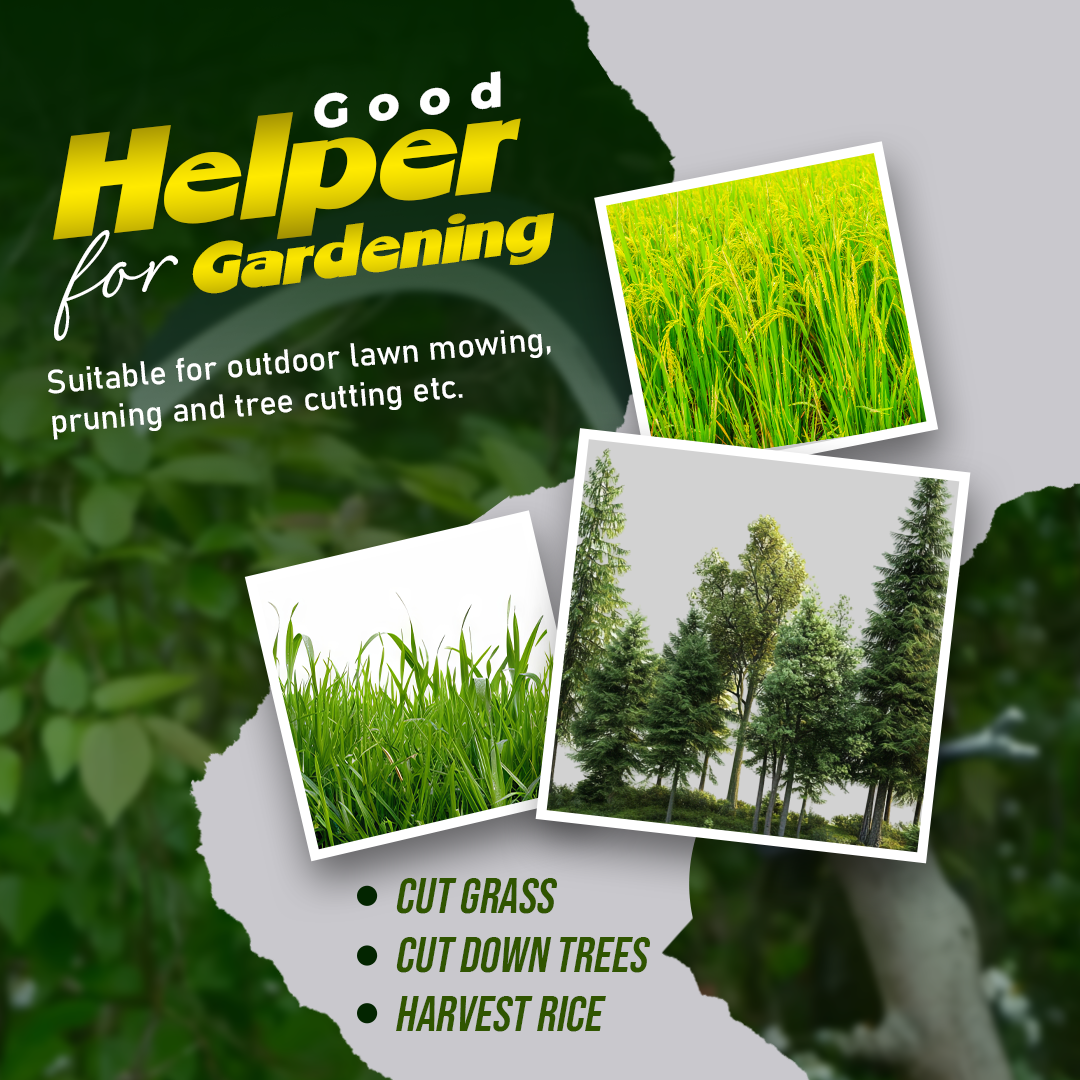 EdgeMaster™ — Cut Through Toughest Yard Work with Effortless Precision and Freedom