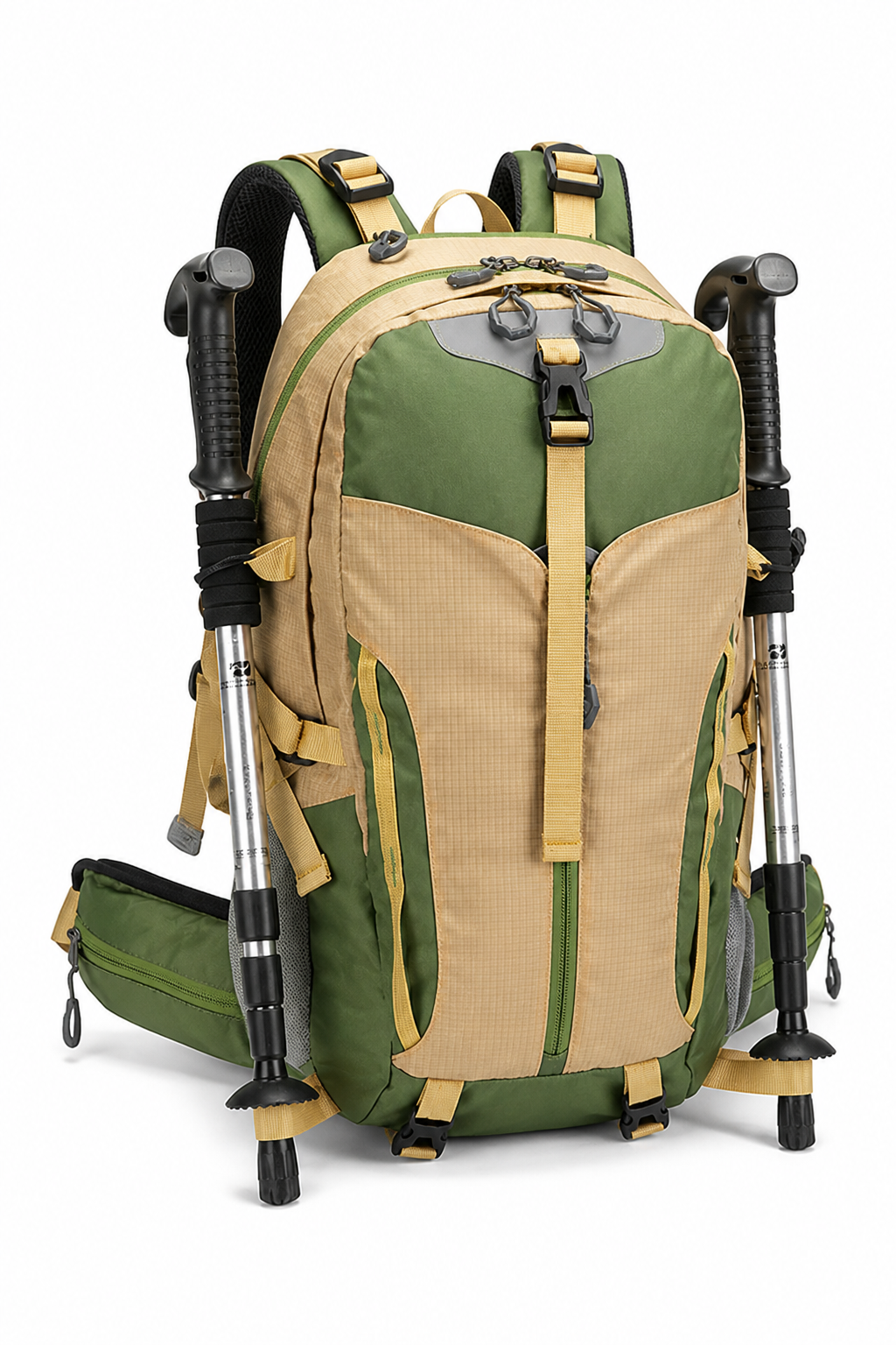 Hiking Backpack 40L Padded Straps & Breathable Back Panel