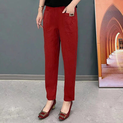 VivaLuxe™ Cotton Pants — Experience Unmatched Freedom and Flawless Style All Day Long
