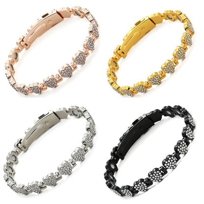 RadiancePulse™ — Ease Stiff Hands in Heart-Link Magnetic Copper You'll Actually Wear