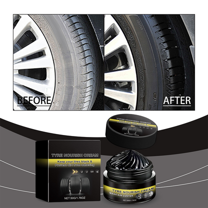 NightLuxe™ Tire Shine — Ignite Unstoppable Confidence with Showroom-Ready Black Radiance
