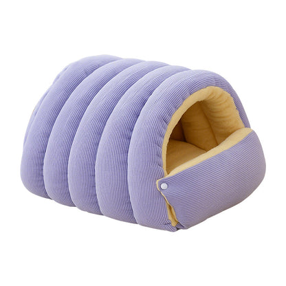 ThermaPurr™ — Her Cozy Haven That Melts Away Cold and Loneliness