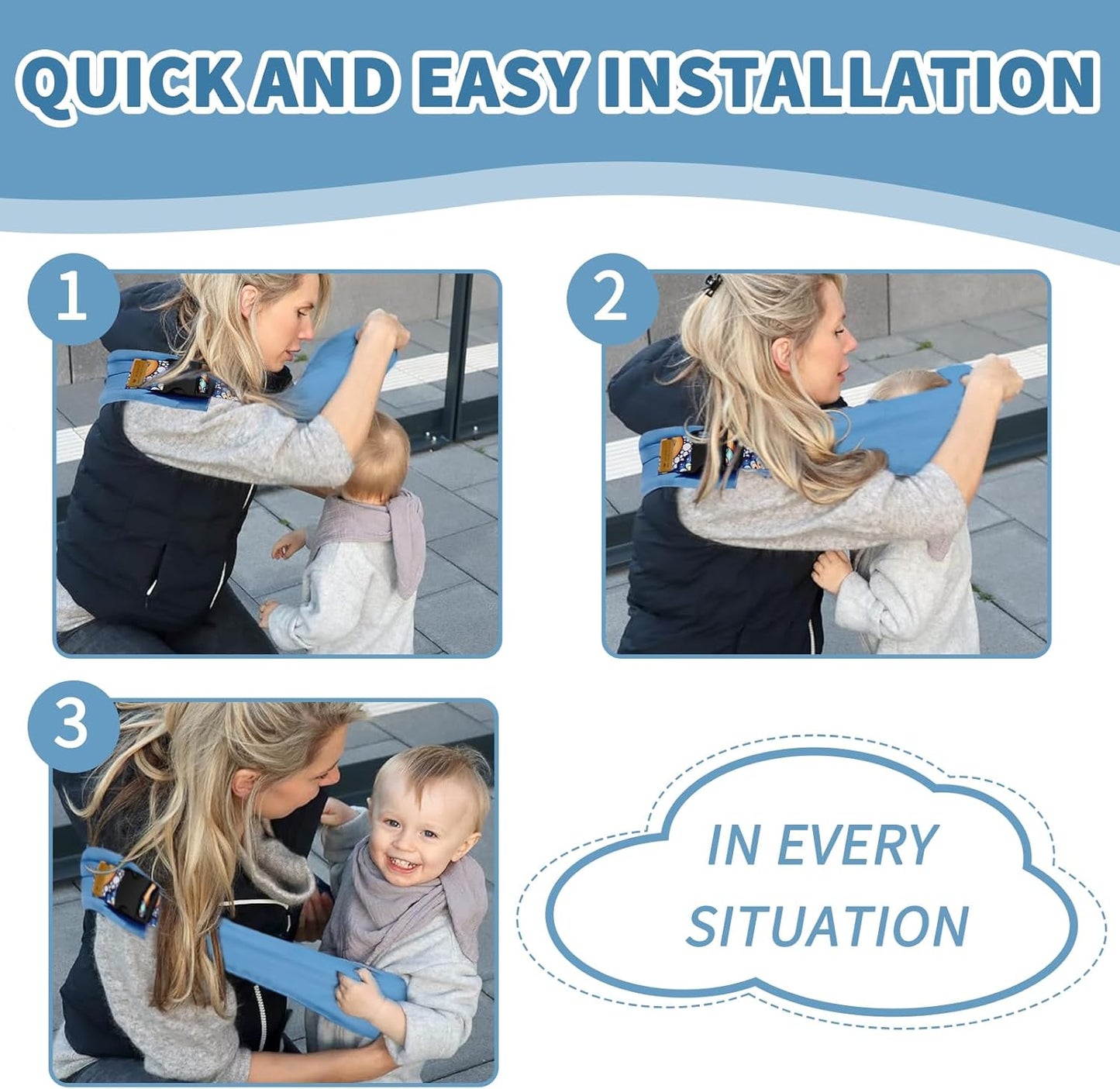 CozyNest™ — Effortless Snuggles and Strain-Free Comfort for You and Baby