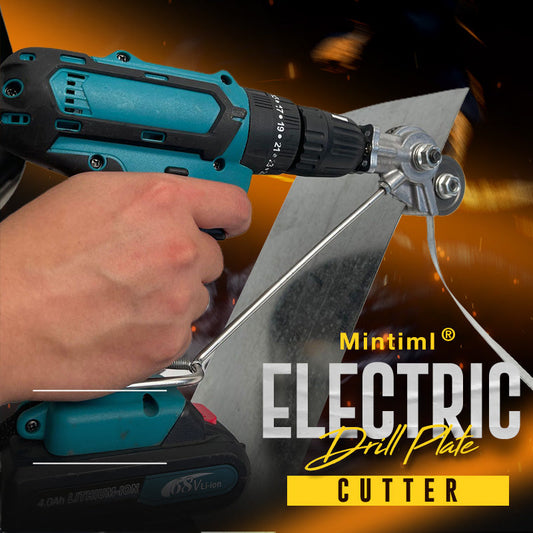 SteelSlice™ Drill Plate Cutter — Transform Your Drill into a Powerhouse for Effortless, Perfect Cuts Every Time
